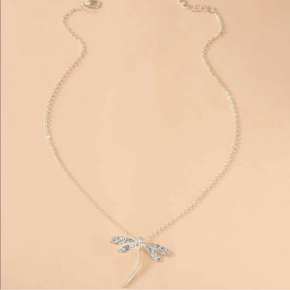 Dragonfly Necklace  Tarnish resistant NP - Picture 5 of 13